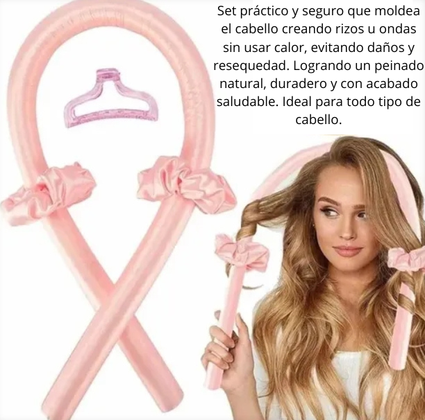 Kit rizador de pelo sin calor