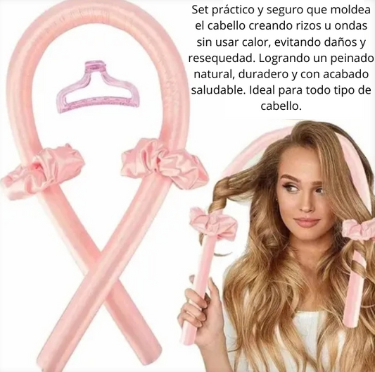 Kit rizador de pelo sin calor