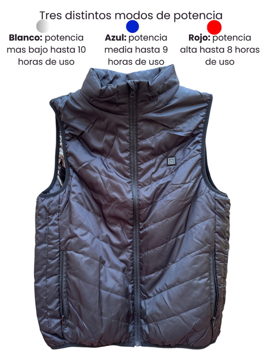 Chaleco calefactable